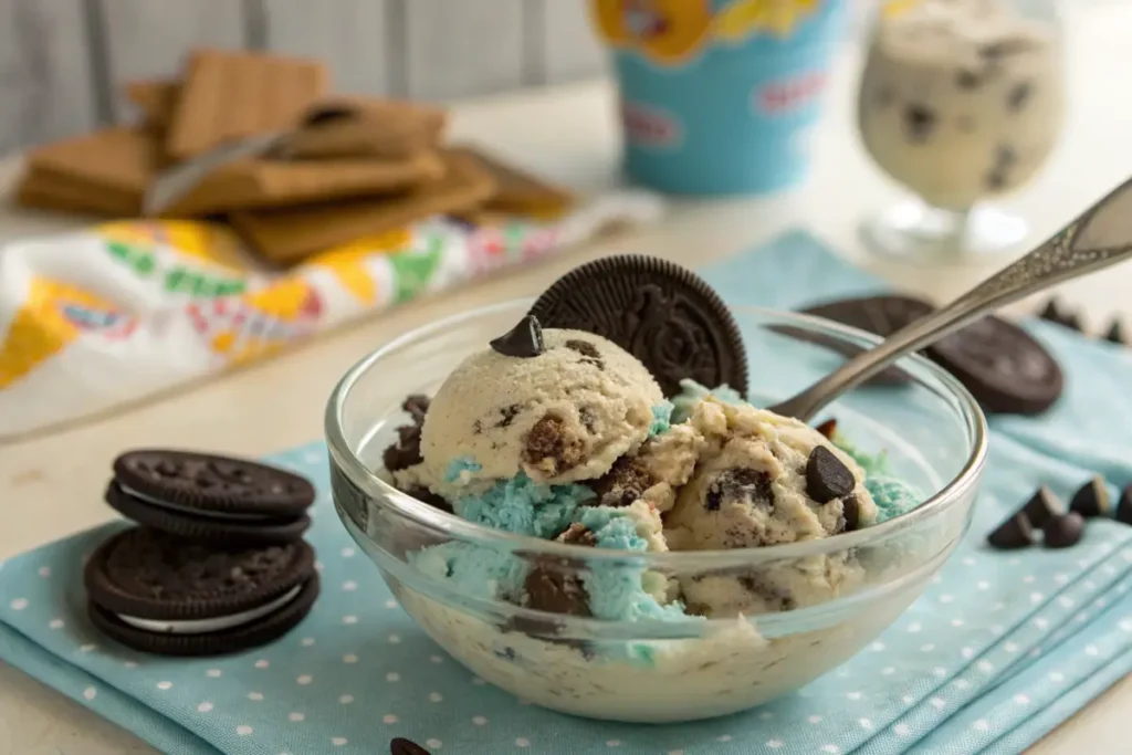 What is Cookie Monster ice cream flavor