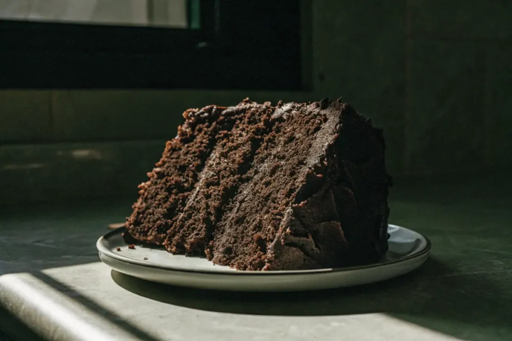What is a tuxedo cake made of