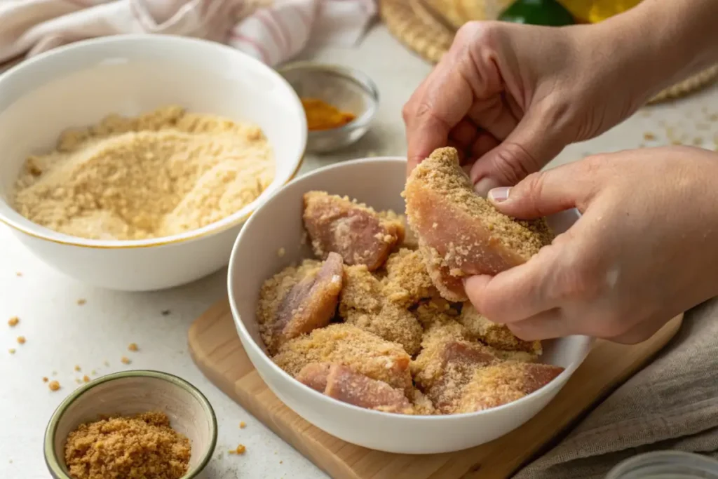 Is crispy chicken the same as fried chicken?