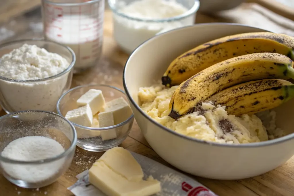 What is the formula for banana bread