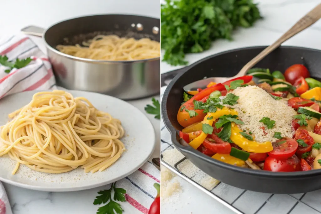 Is spaghetti a veg or non-veg