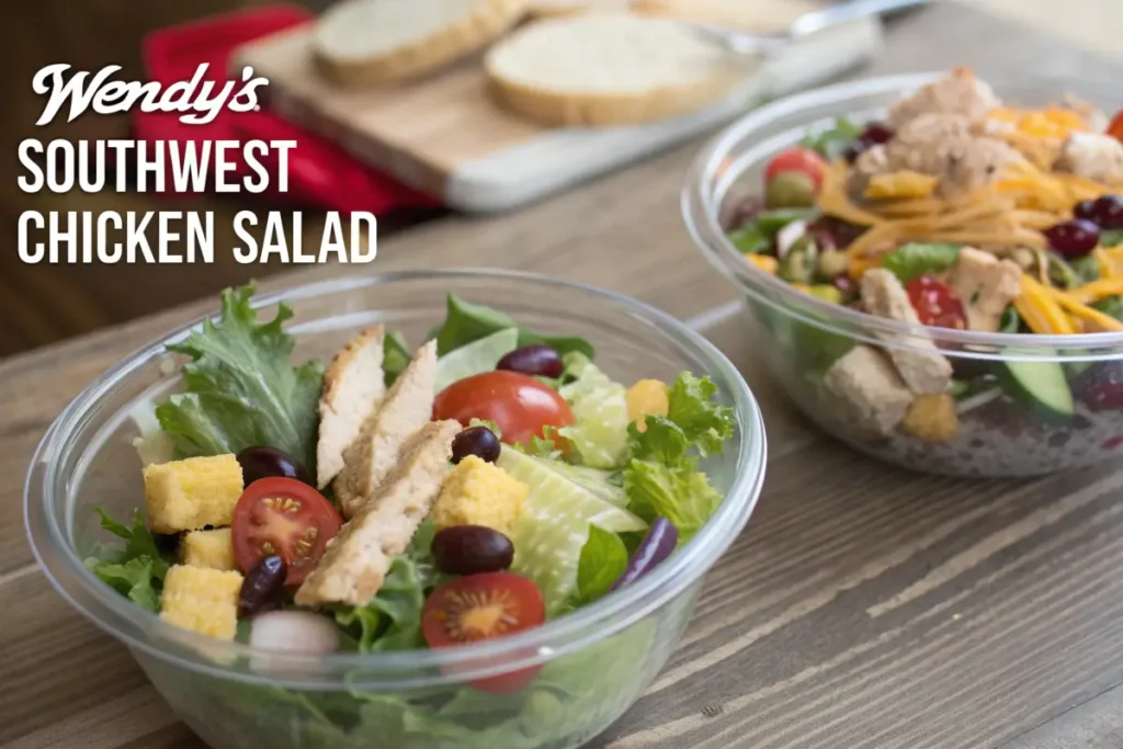 What comes on the Wendy's Southwest Chicken Salad