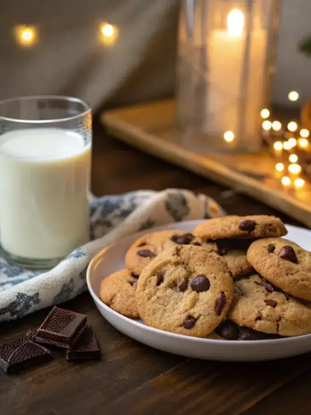 a-single-plate-of-cookies-with-a-glass-of-milk--se
