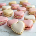 Heart-Shaped Macarons