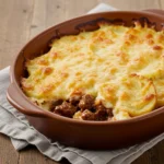 Easy Hobo Casserole fresh out of the oven