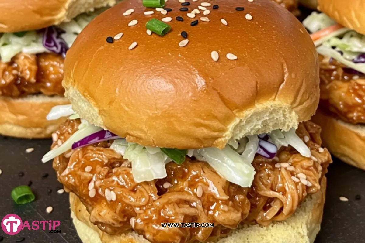 Bang Bang Chicken Sliders