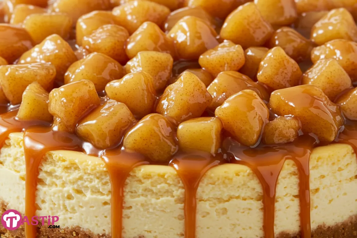 Caramel Apple Cheesecake