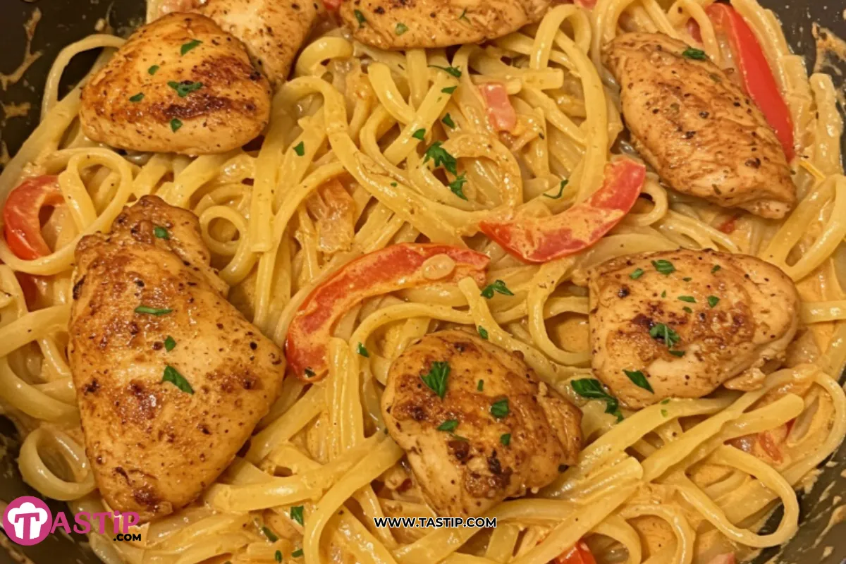 Creamy Cajun Chicken Pasta