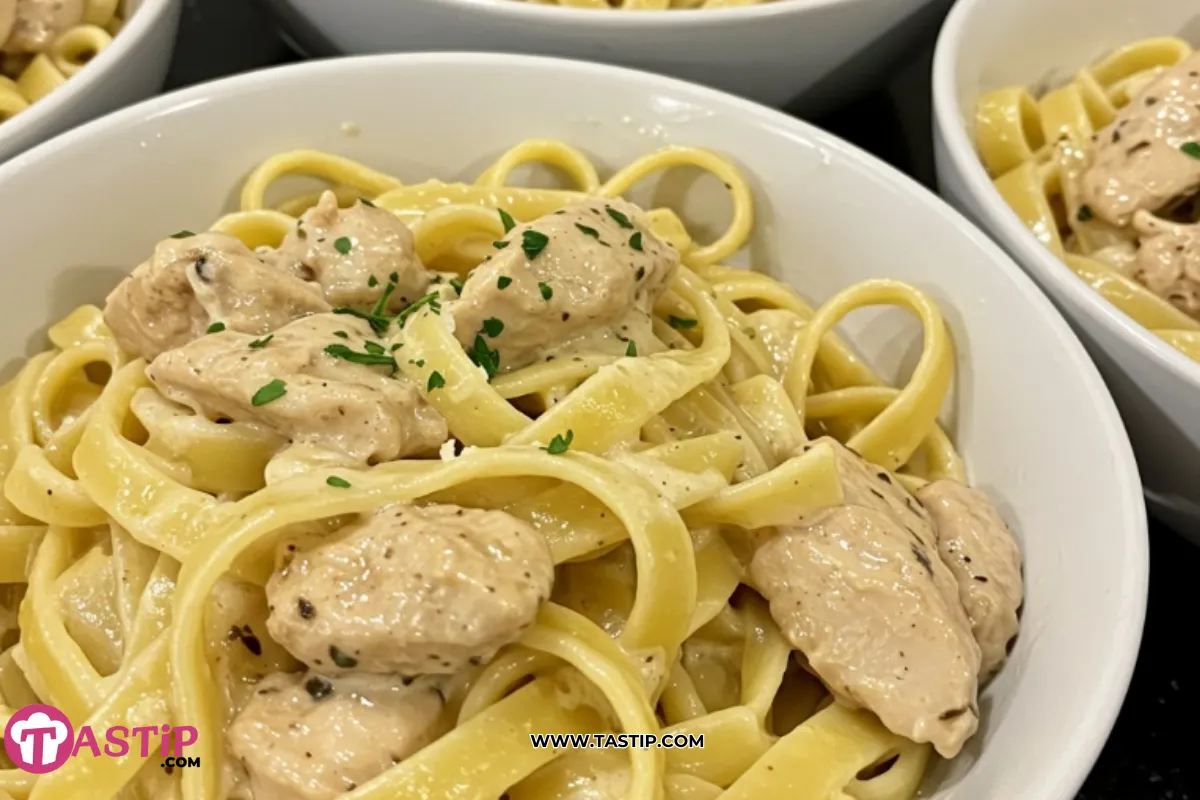 Creamy Garlic Parmesan Chicken Pasta