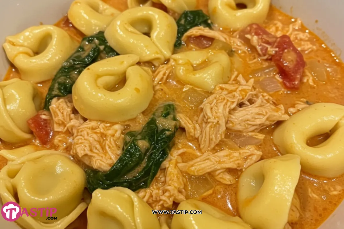 CrockPot Chicken Tortellini