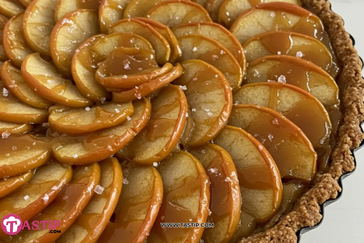Gluten Free Caramel Apple Tart