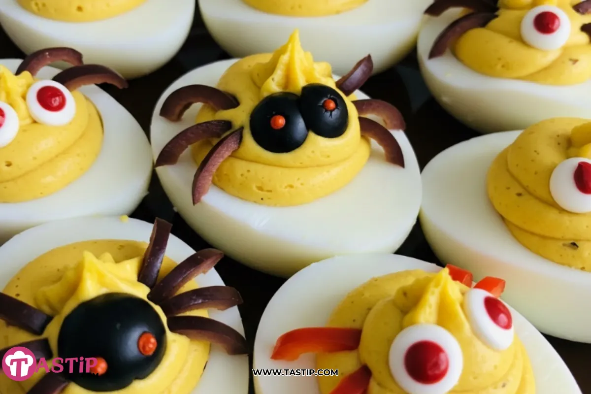 Halloween Deviled Eggs