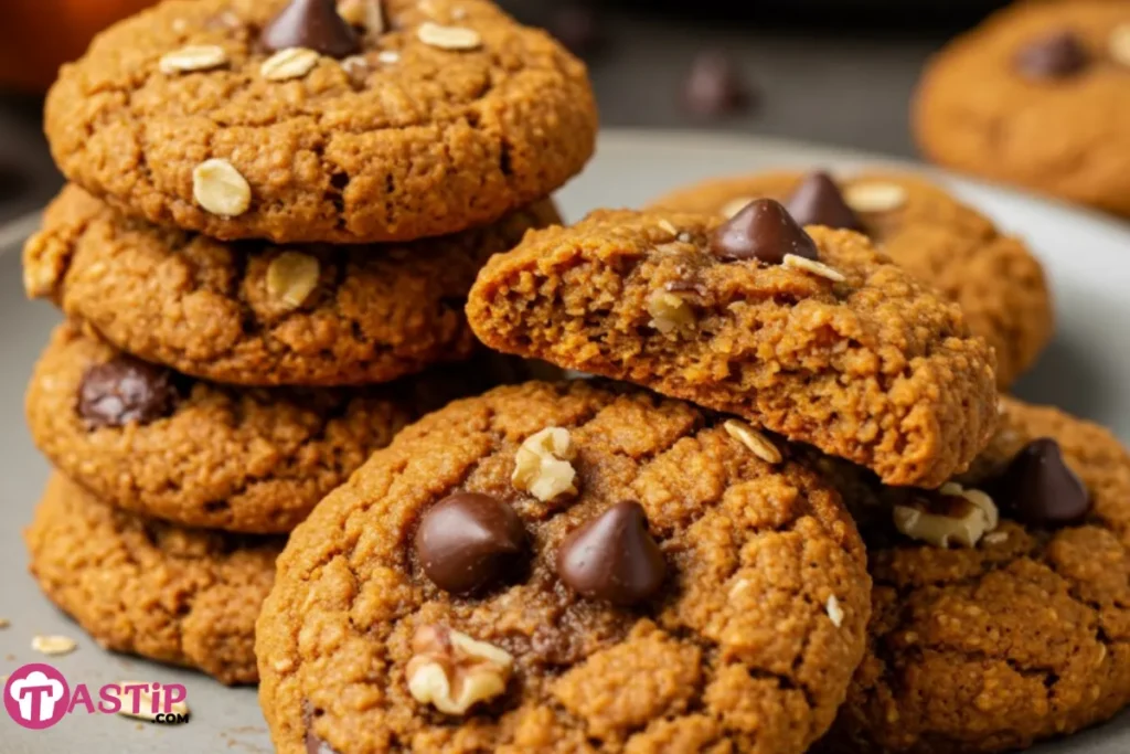 Healthy Pumpkin Oatmeal Cookies
