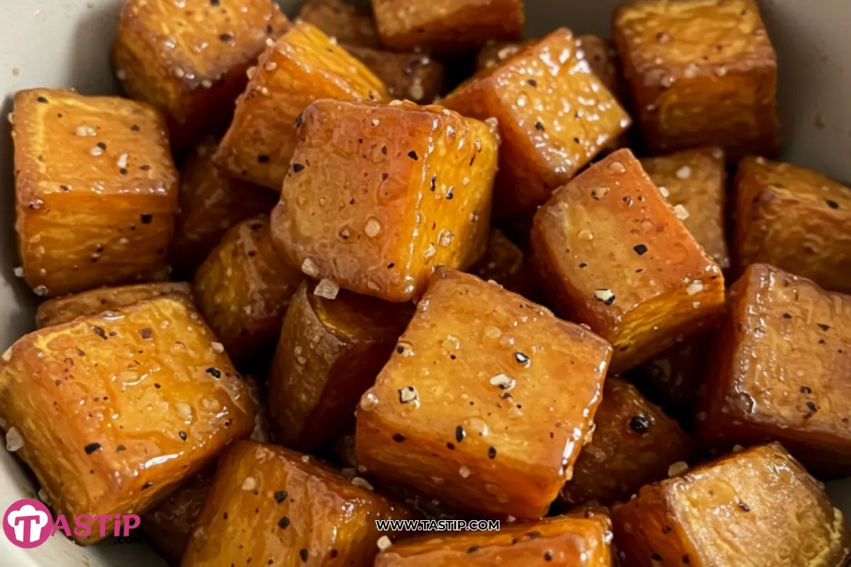 Honey Roasted Sweet Potatoes