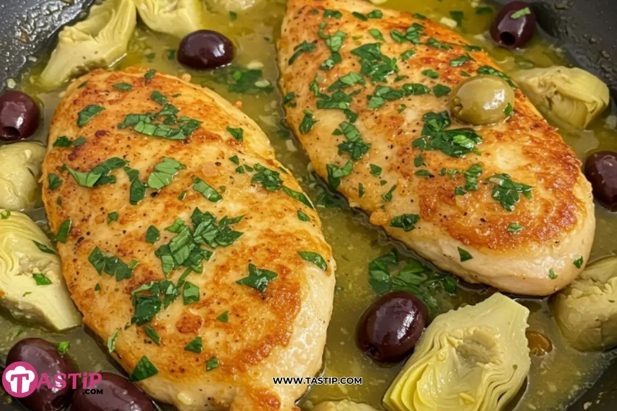Mediterranean Style Chicken Piccata