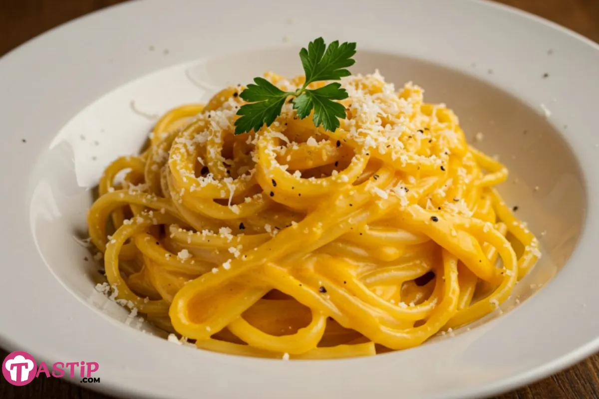 Pumpkin Alfredo Pasta