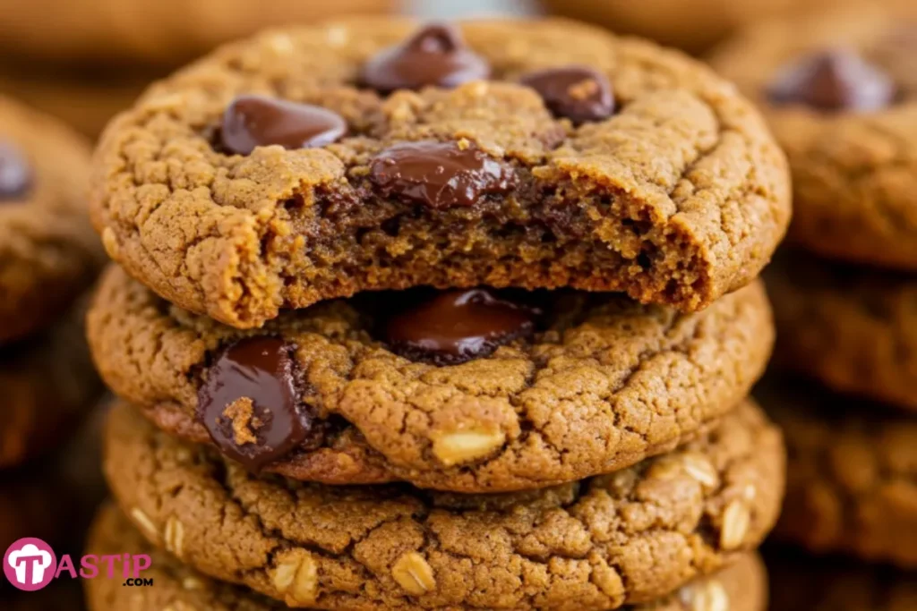 Pumpkin Chocolate Chip Oatmeal Cookies
