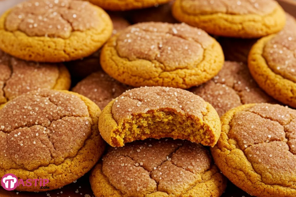 Pumpkin Snickerdoodle Cookies
