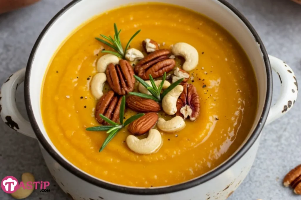 Pumpkin Sweet Potato Soup