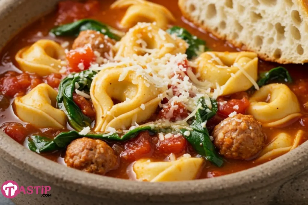 Sausage Tortellini Soup