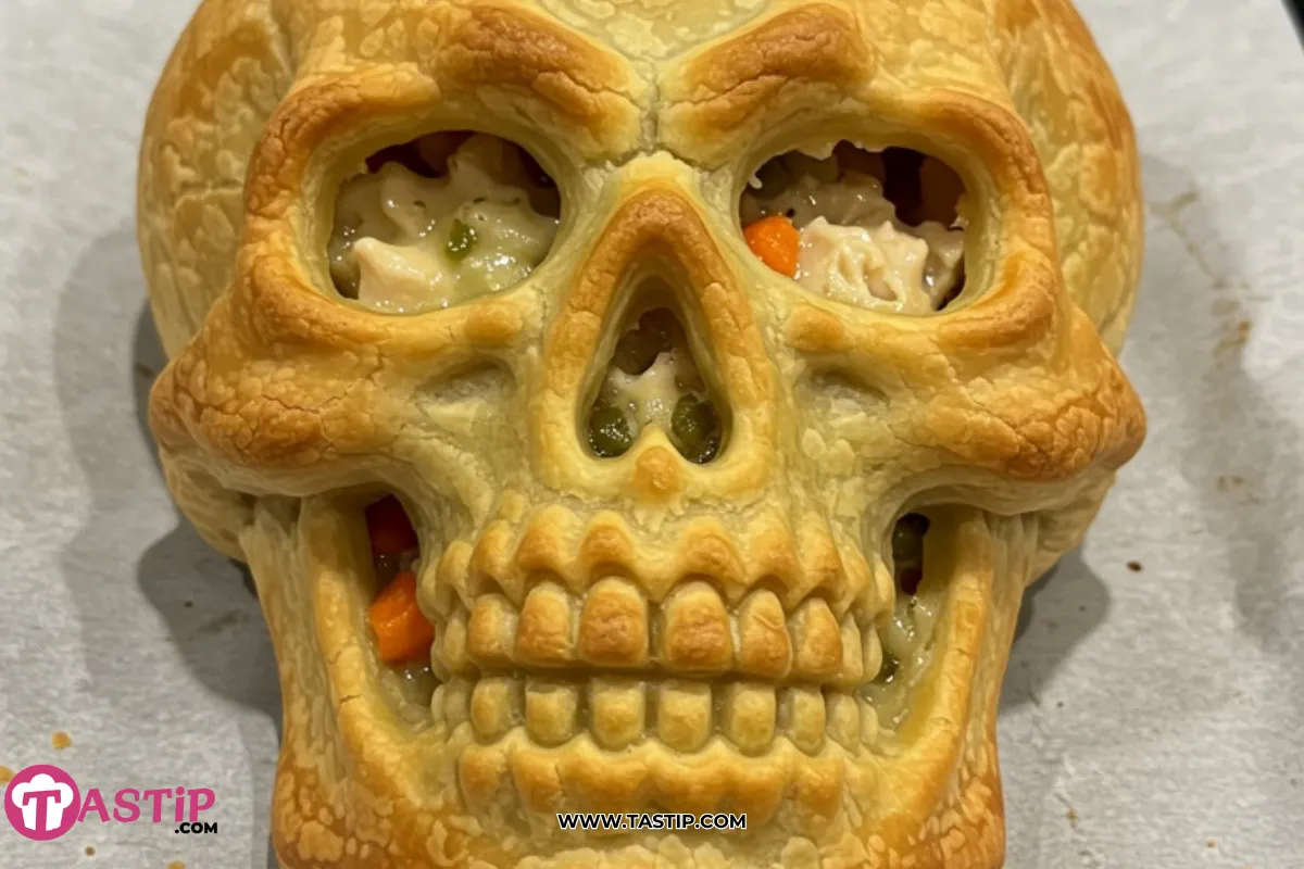 Skull Chicken Pot Pies