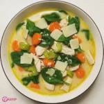 Slow Cooker Garlic Parmesan Chicken Soup