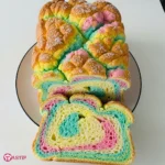 Cloud Bread Pastel Swirl Loaf