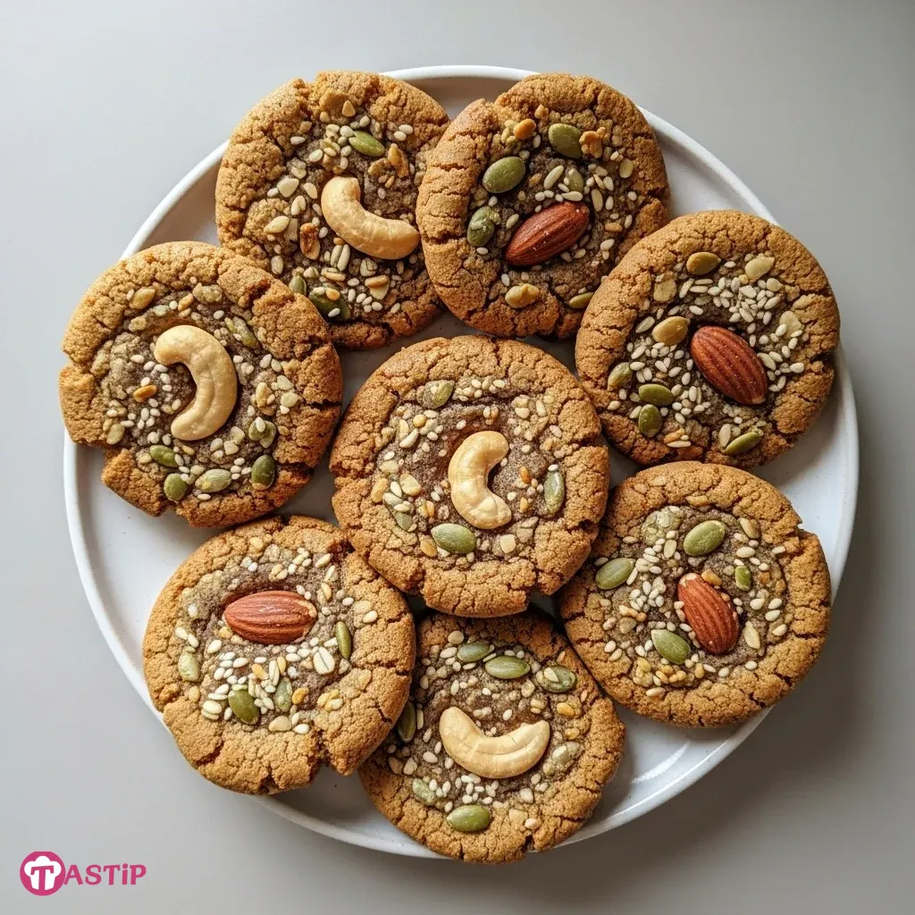 Healthy Nut and Seed Energy Cookies