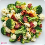 Cauliflower Broccoli Salad Recipe