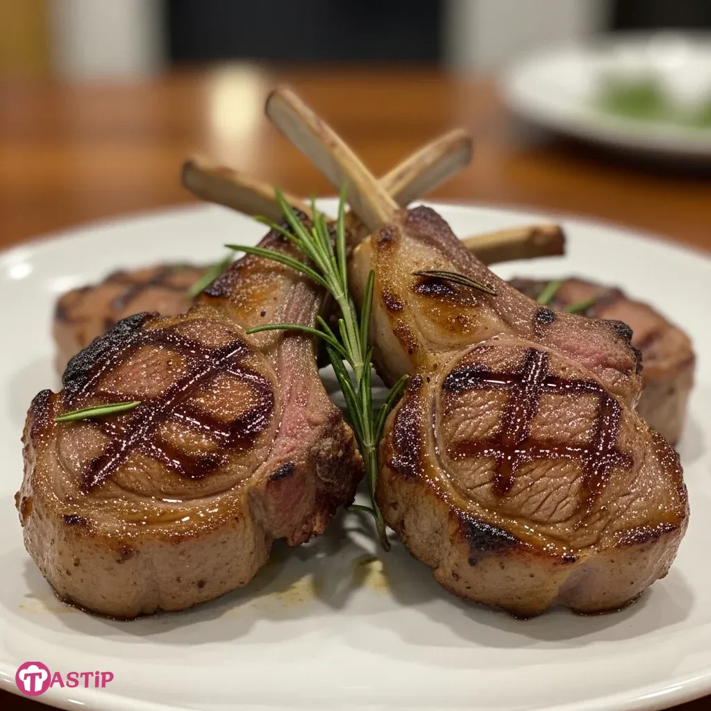 Garlic Rosemary Lamb Chops