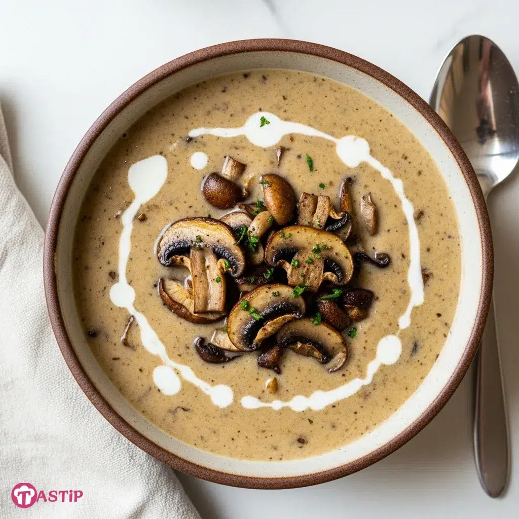 Classic Creamy Mushroom Soup