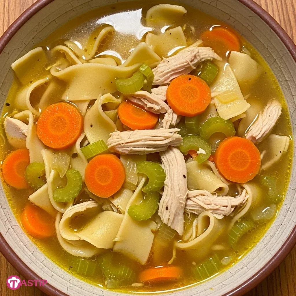 Crockpot Chicken Noodle Soup