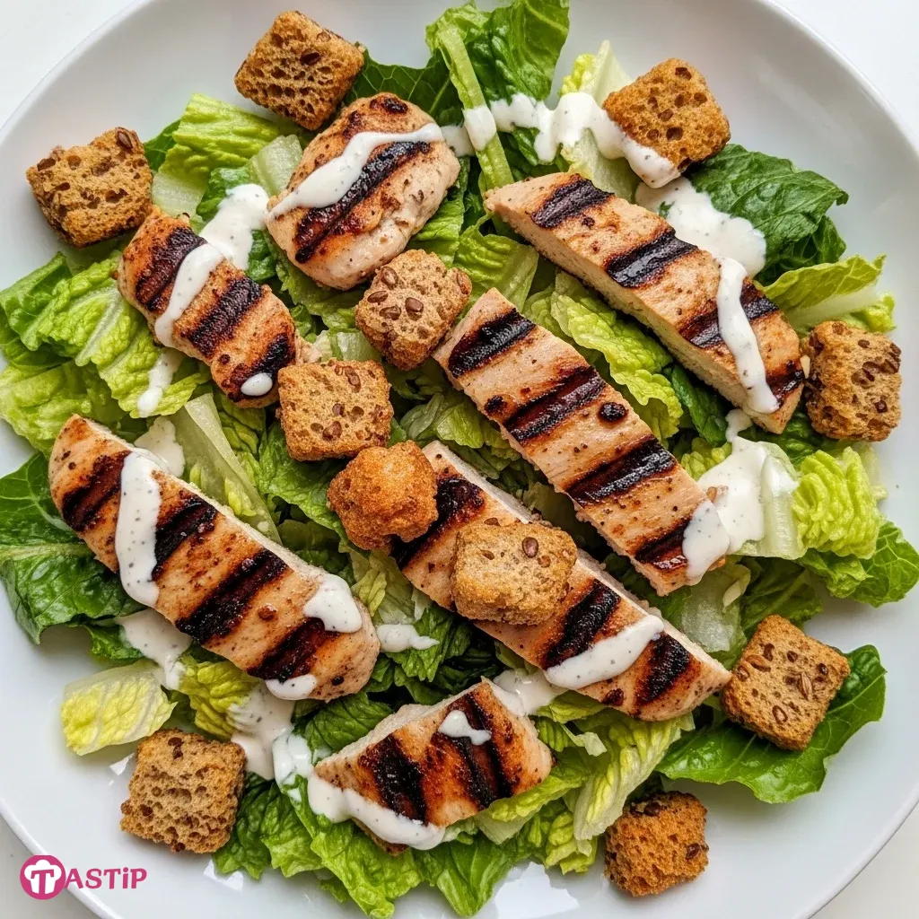 Grilled Chicken Caesar Salad