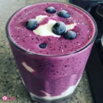 Blueberry Greek Yogurt Smoothie