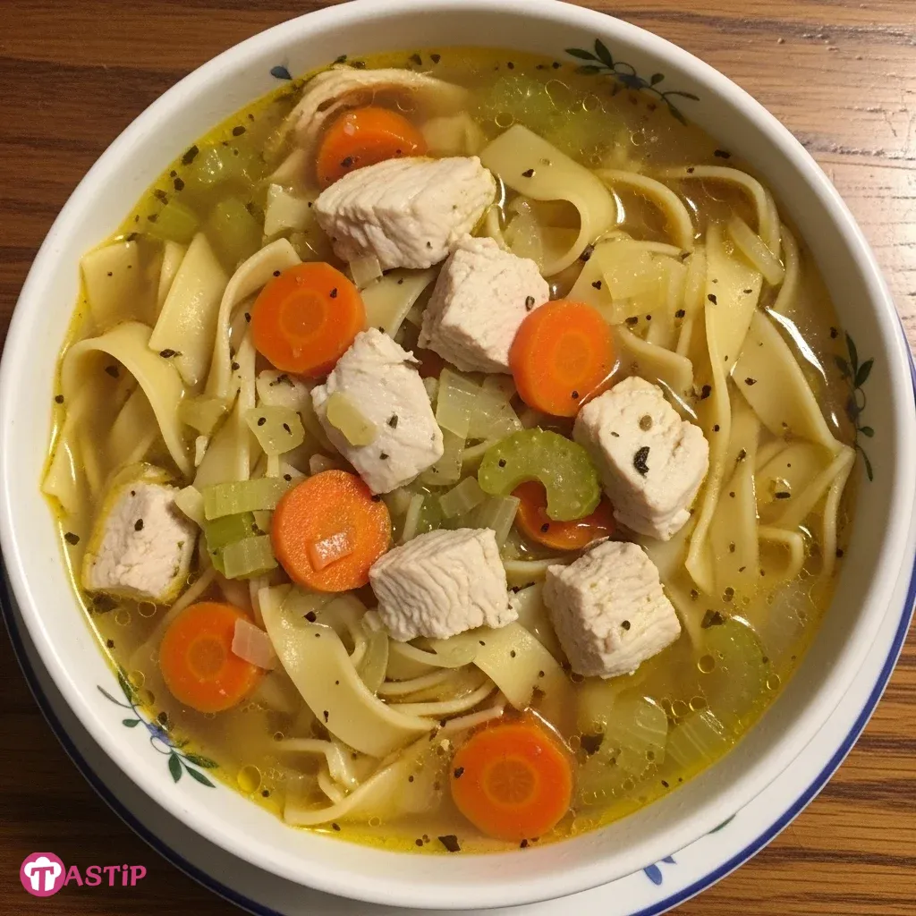 Chicken Noodle Soup with Vegetables