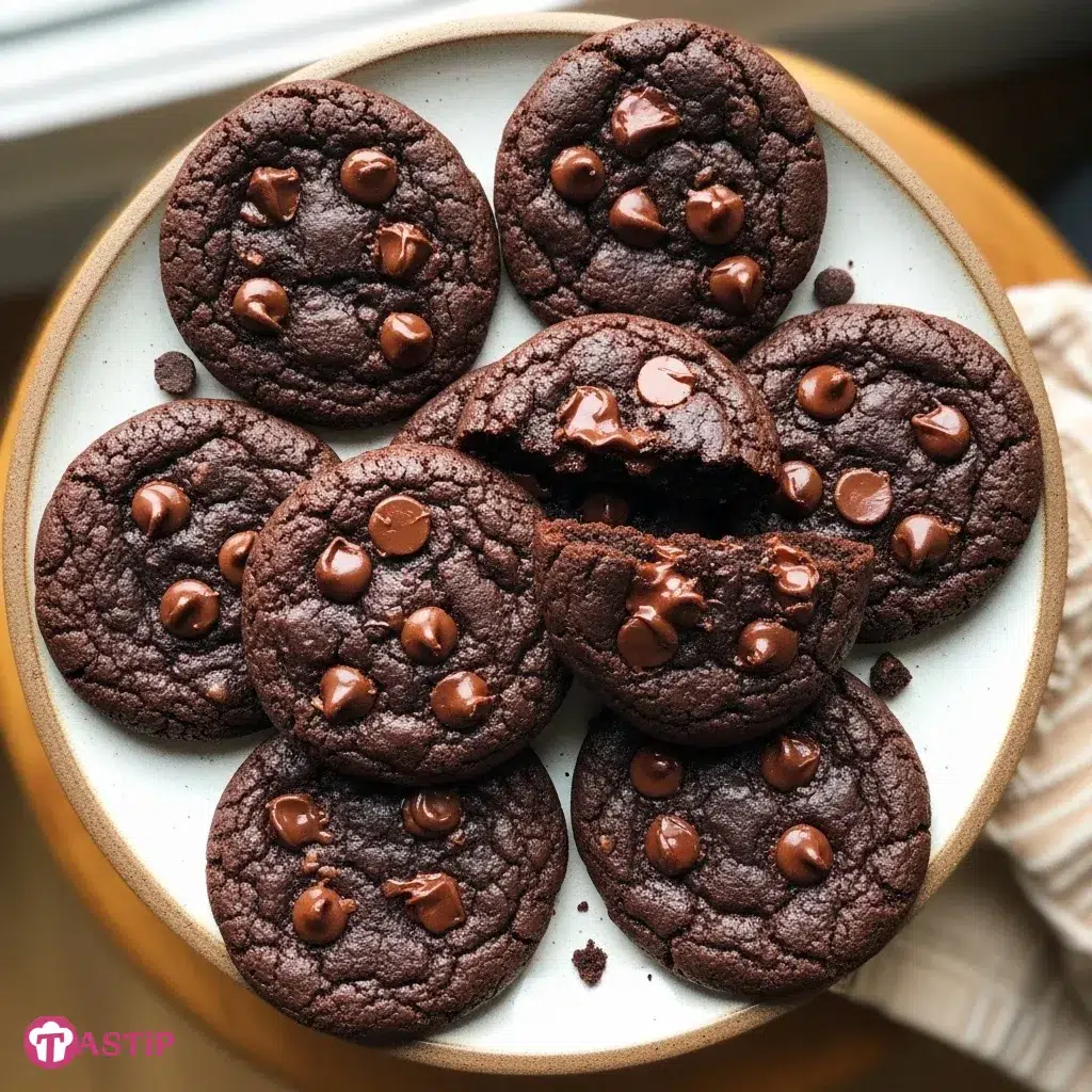 Double Chocolate Cookies