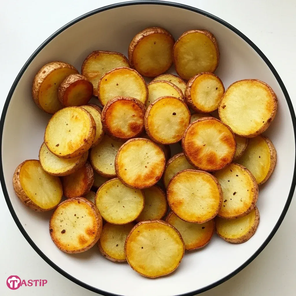 Air Fryer Sliced Potatoes