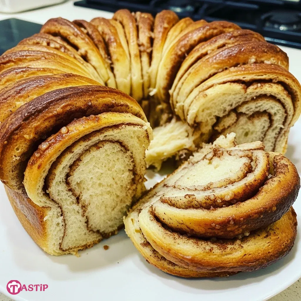 Cinnamon Brioche Pull-Apart Bread