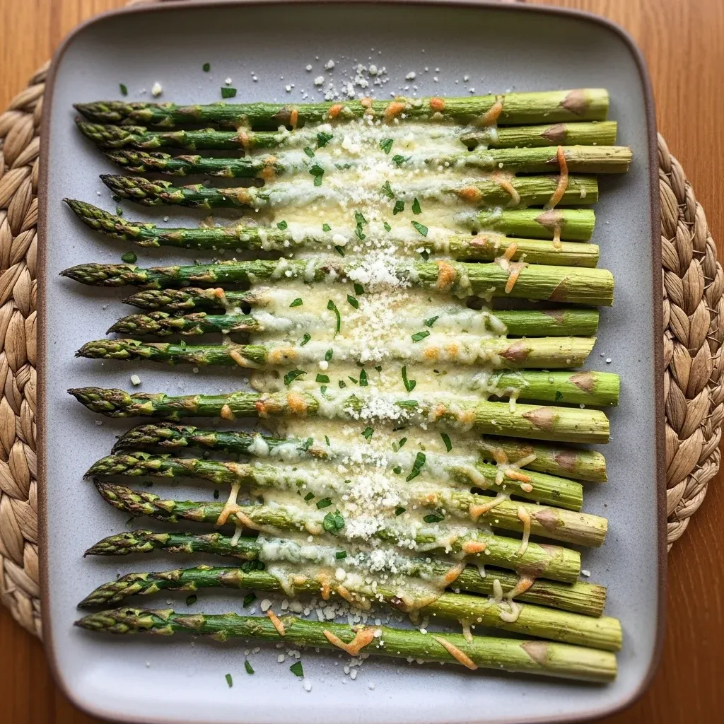 Oven Roasted Parmesan Asparagus