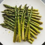 Roasted Garlic Lemon Asparagus