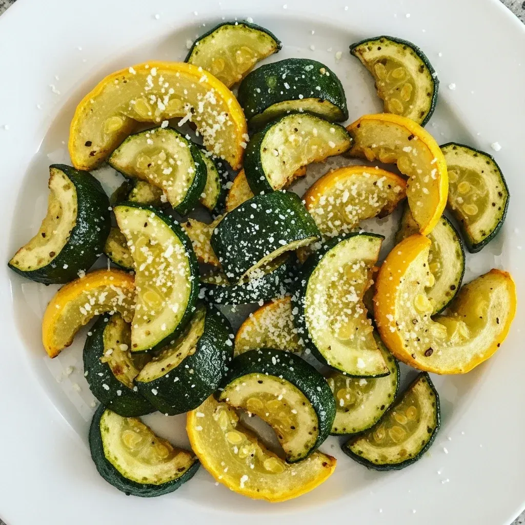 Roasted Zucchini and Yellow Squash