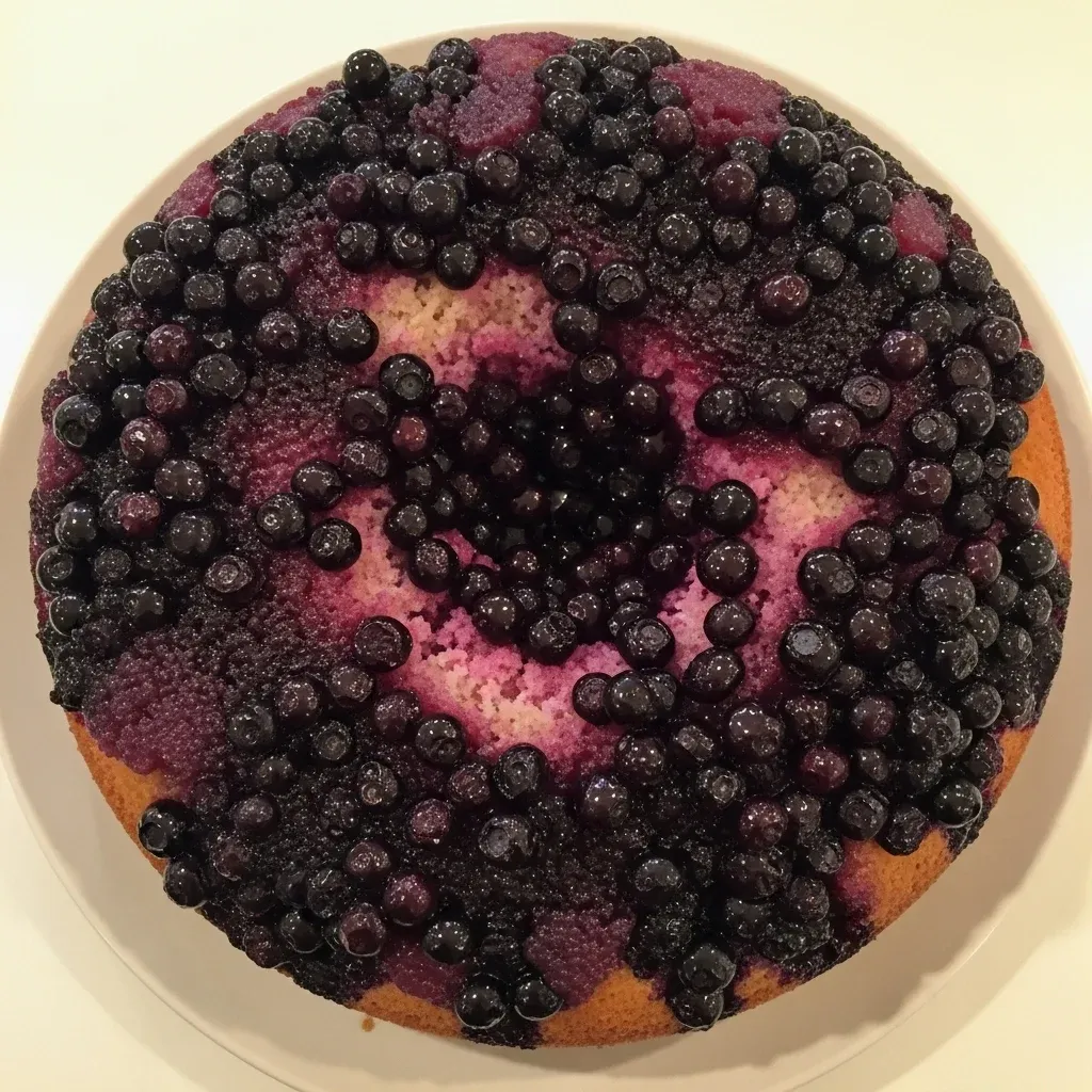 Blueberry Upside Down Cake