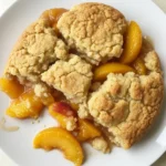 Peach Cobbler with Cake Mix