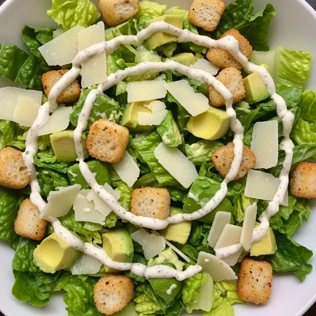 Caesar Salad with Avocado