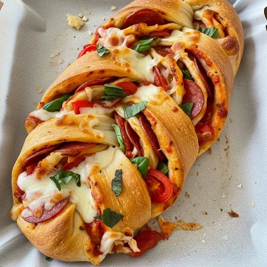 Braided Pizza Bread