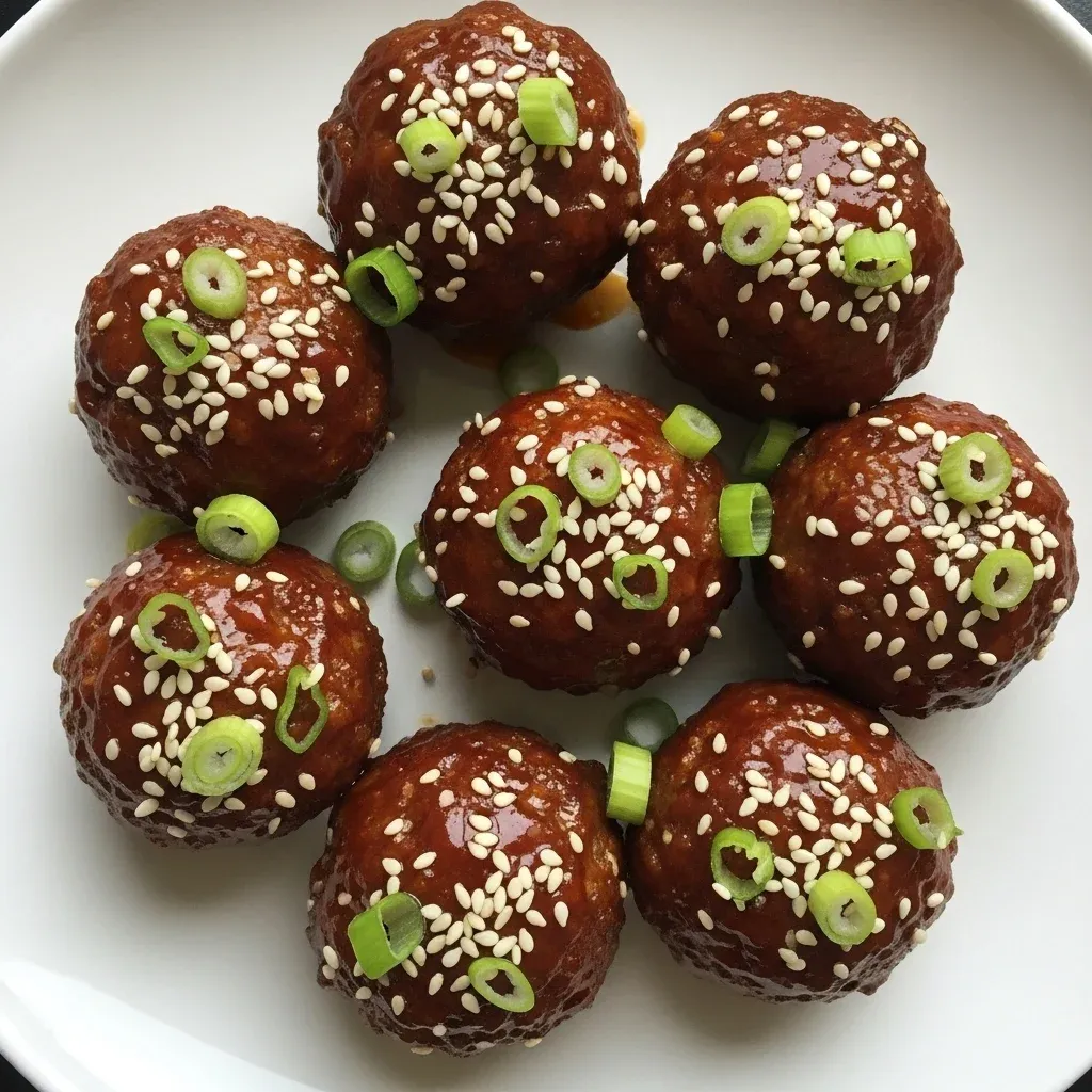 Teriyaki Meatballs