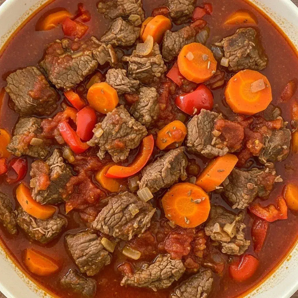 Slow Cooker Beef Mechado