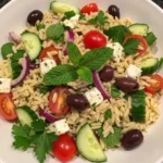 Greek Orzo Salad