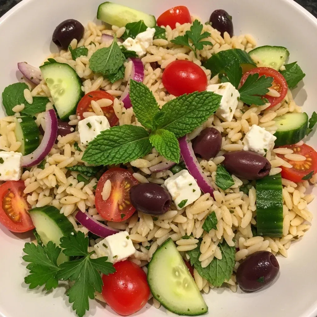 Greek Orzo Salad