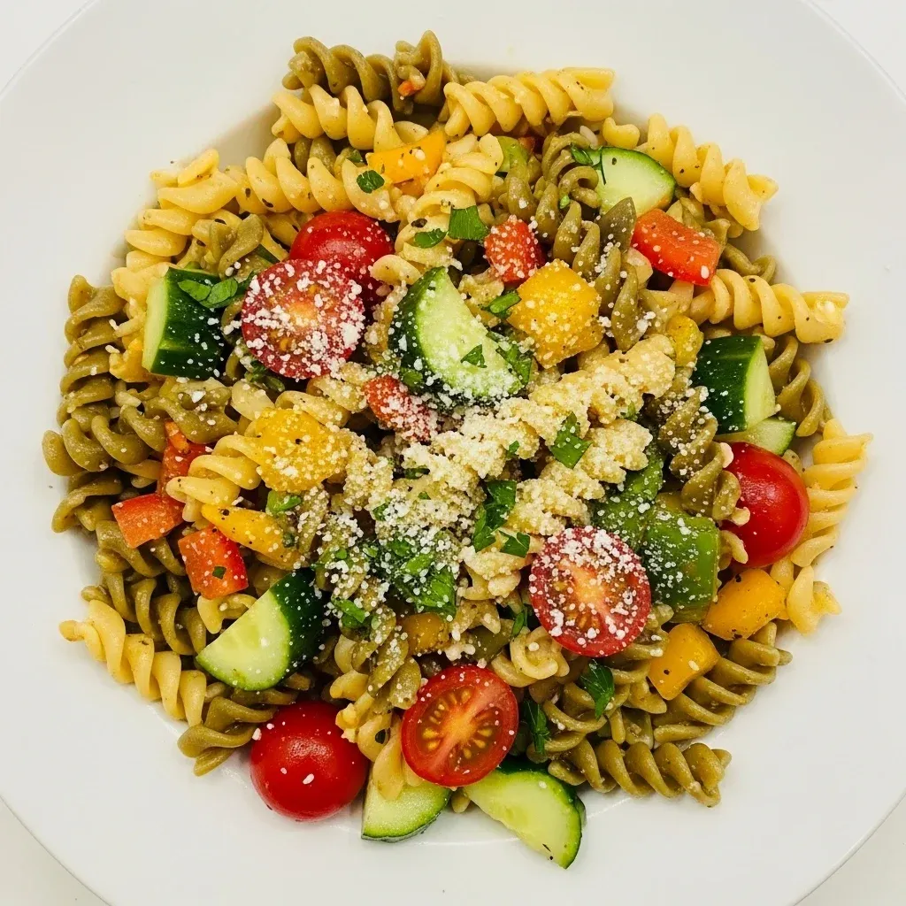 Zesty Italian Rotini Pasta Salad